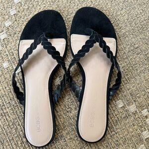 BCBGeneration Black Sandals